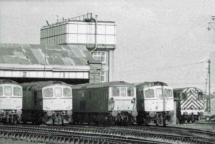 Hither Green Depot: Class 71